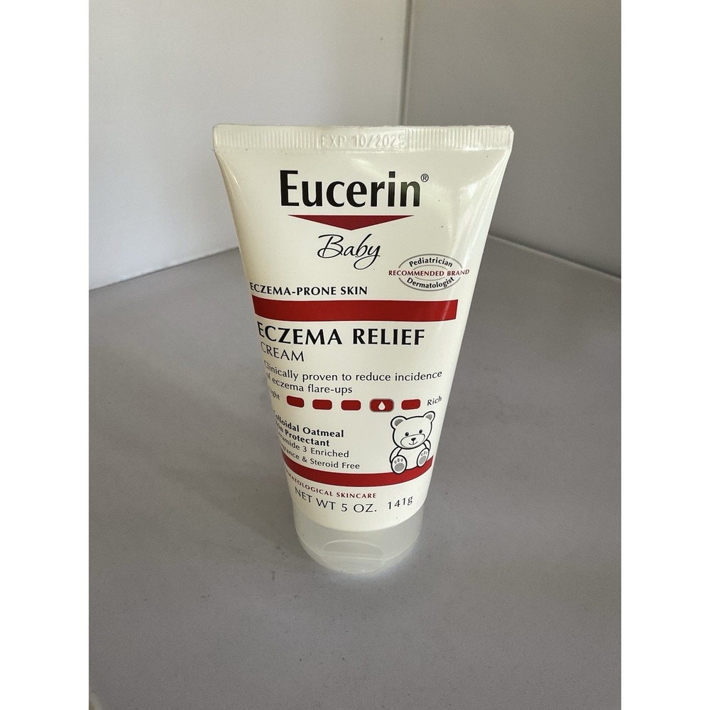 Eucerin Baby Eczema Relief Body Cream, 5 oz Colloidal Oatmeal Formula